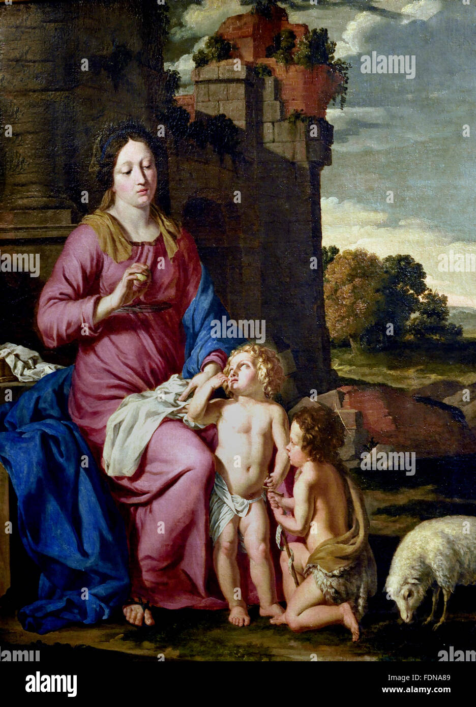 The Virgin and Child with St. John the Baptist - The Virgin and Child ...
