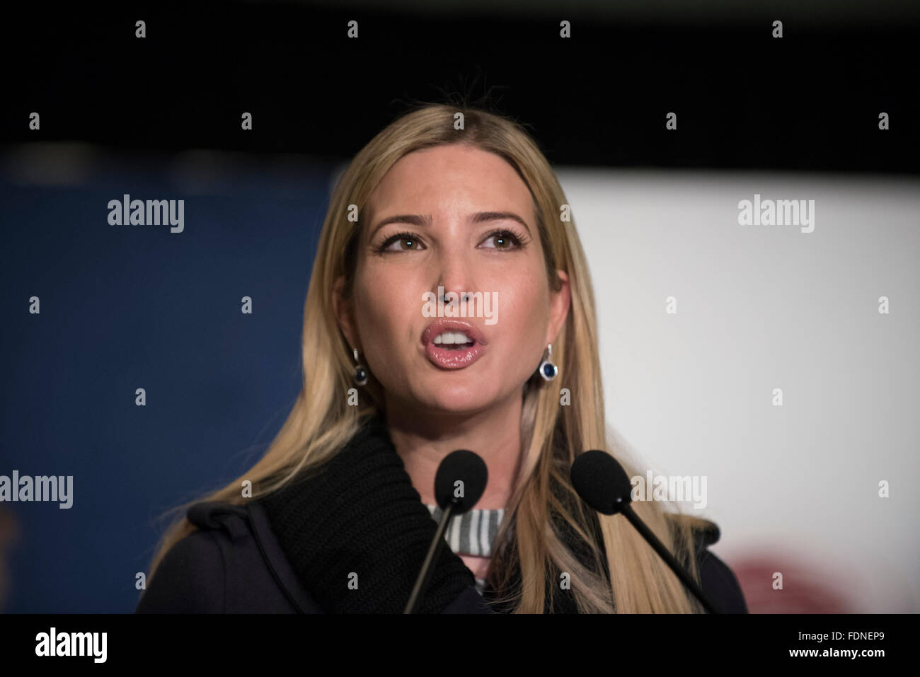 Ivanka Trump Rally Republican presidential nominee candidate Donald Trump's daughter ...