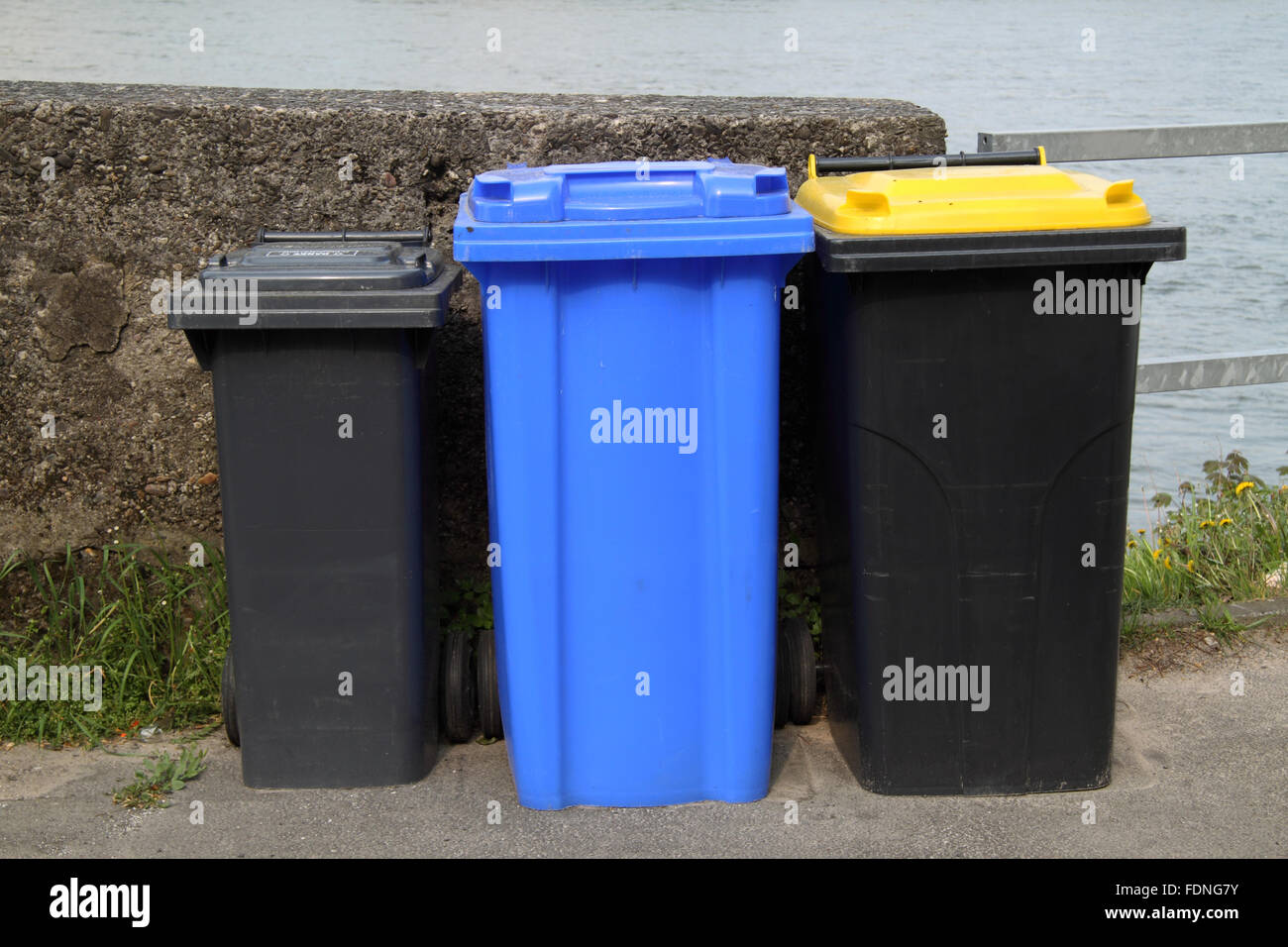recycling,waste separation,dustbin Stock Photo