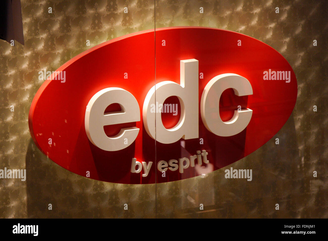 Markenname: "edc by esprit" , Berlin Stock Photo - Alamy
