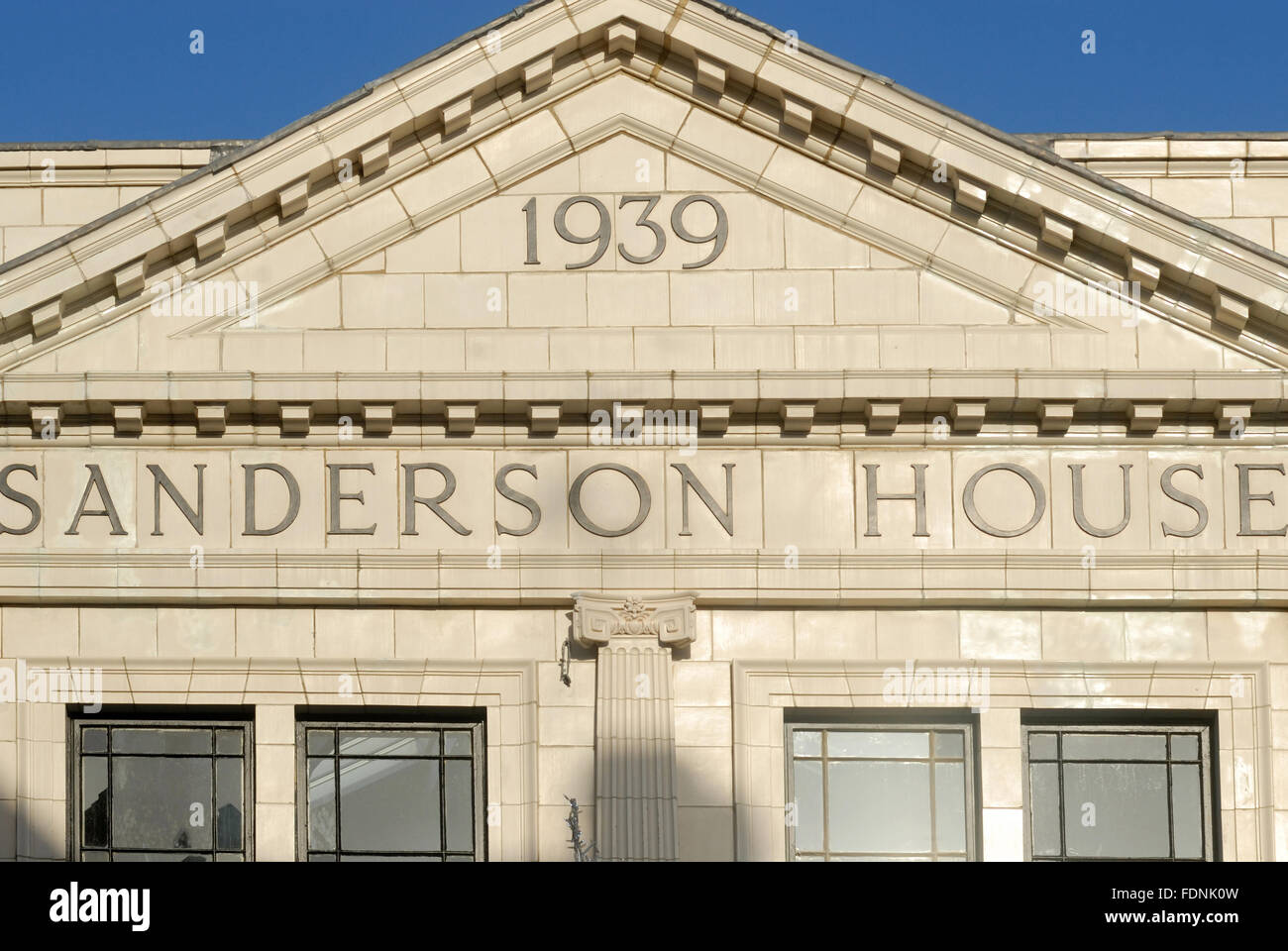 Sanderson house facade hires stock photography and images Alamy