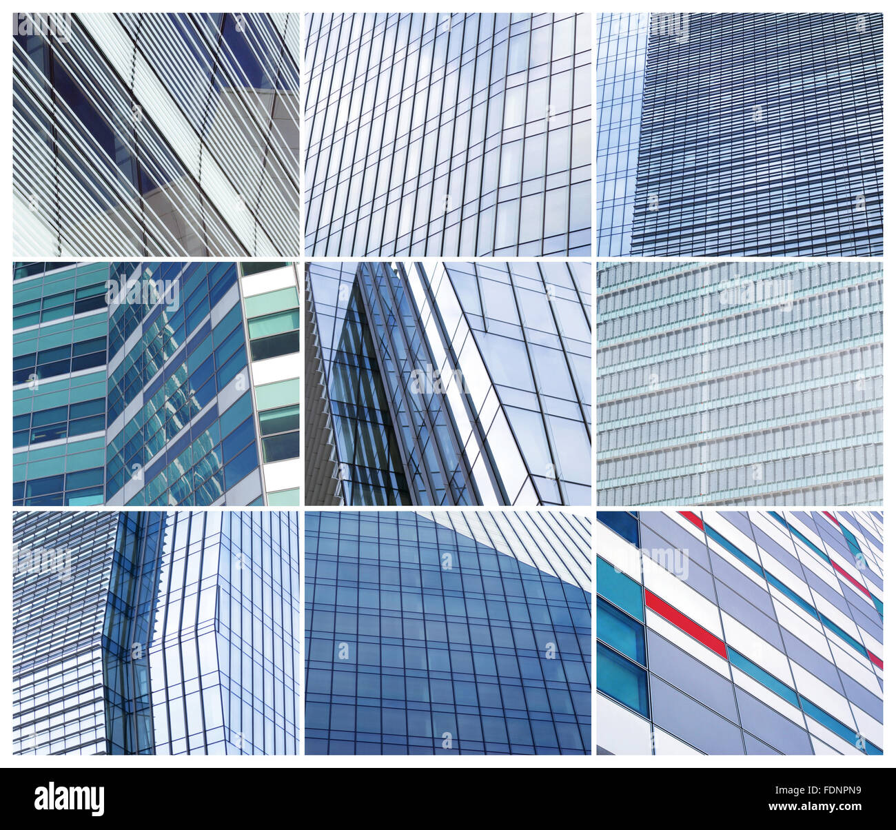 Set the glass wall of contemporary office buildings Stock Photo - Alamy