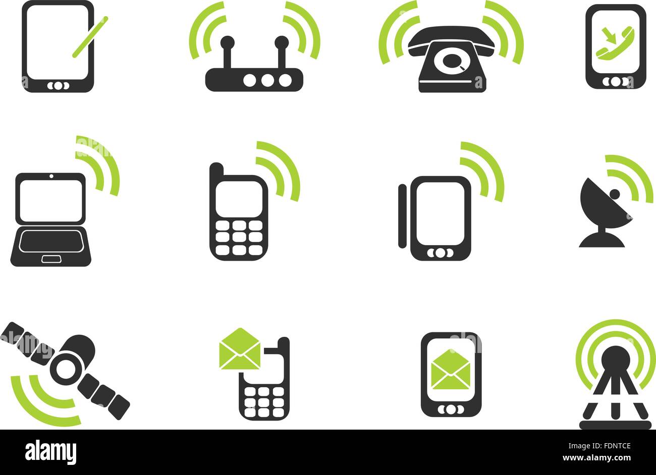 Mobile symbol Stock Vector Images - Alamy