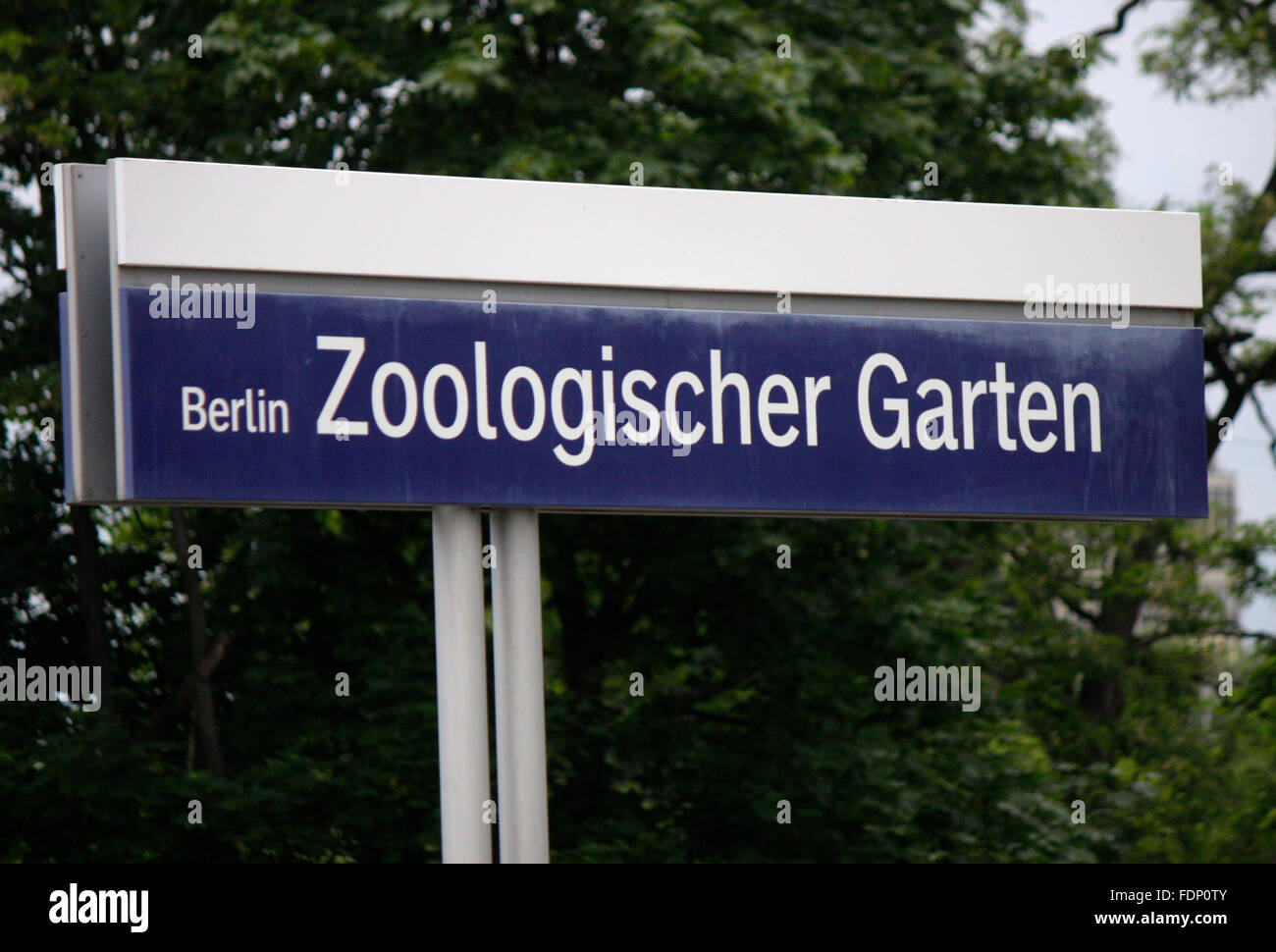Berlin Zoologischer Garten, Berlin-Charlottenburg . Stock Photo
