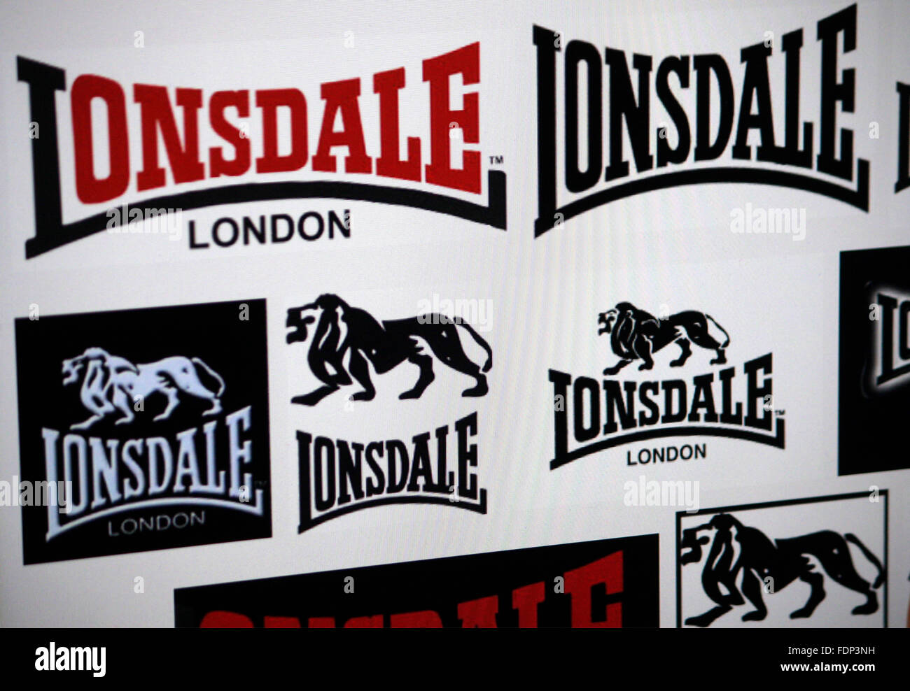 Lonsdale logo hi-res stock photography and images - Alamy