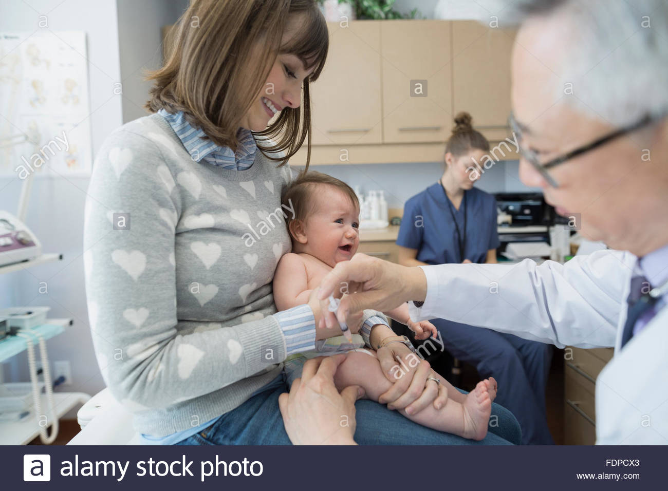 Baby And Injection Stock Photos & Baby And Injection Stock Images Alamy