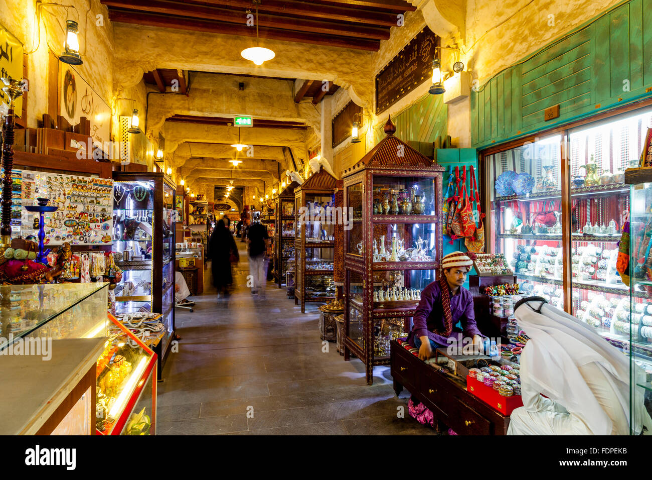 Colourful Shops In The Souk Waqif, Doha, Qatar Stock Photo Alamy