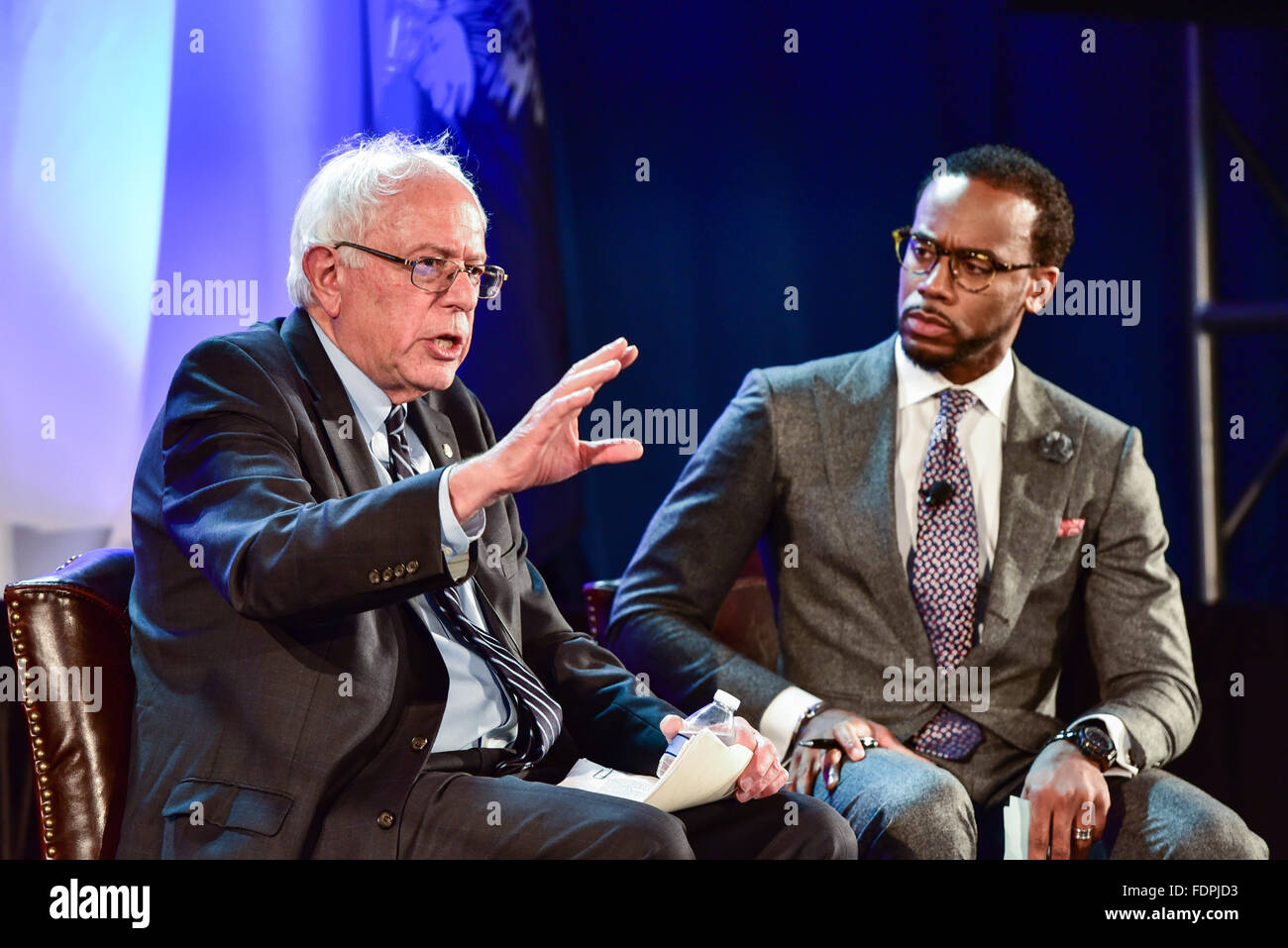 Columbia, South Carolina November 21, 2015 Bernie Sanders speaks