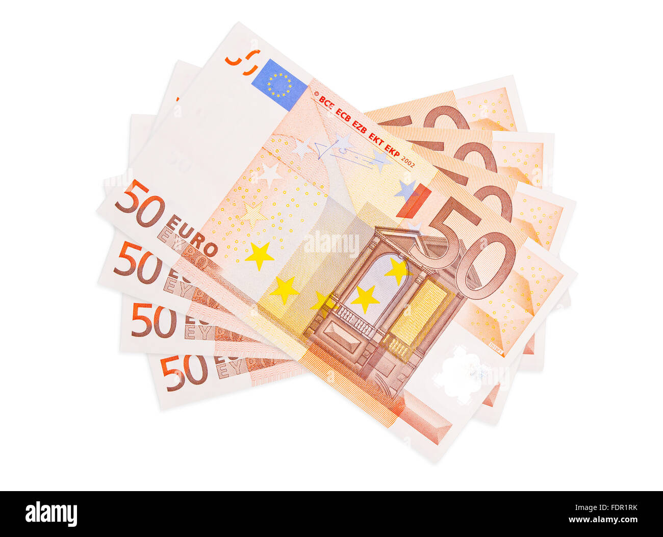 50 euro banknotes money Cut Out Stock Images Pictures Alamy