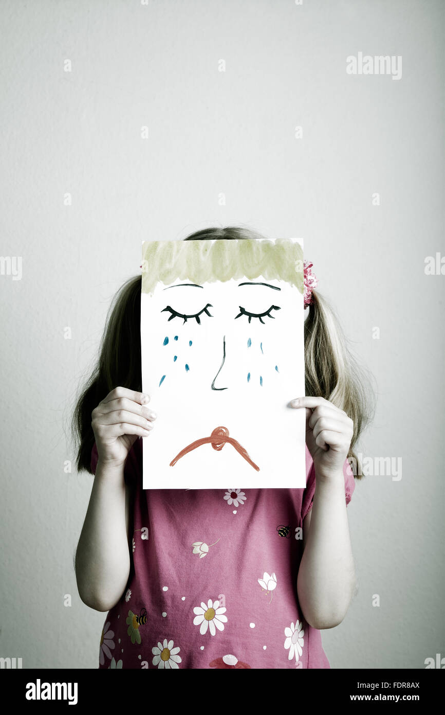 Crying Female Drawing High Resolution Stock Photography and Images Alamy