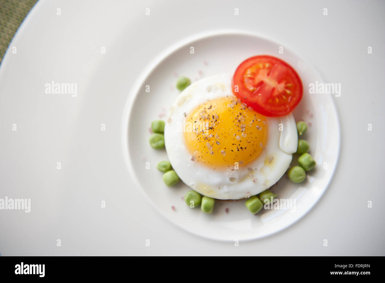 Nutritious Seasoned Egg Stock Photo