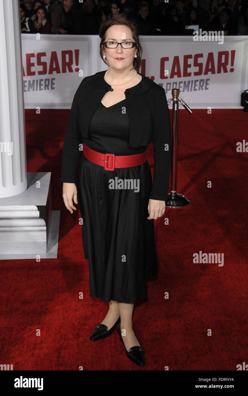 Los Angeles, CA, USA. 1st Feb, 2016. Jillian Armenante at arrivals for HAIL CAESAR! Premiere, Regency Westwood Village Theatre, Los Angeles, CA February 1, 2016. Credit:  Dee Cercone/Everett Collection/Alamy Live News Stock Photo