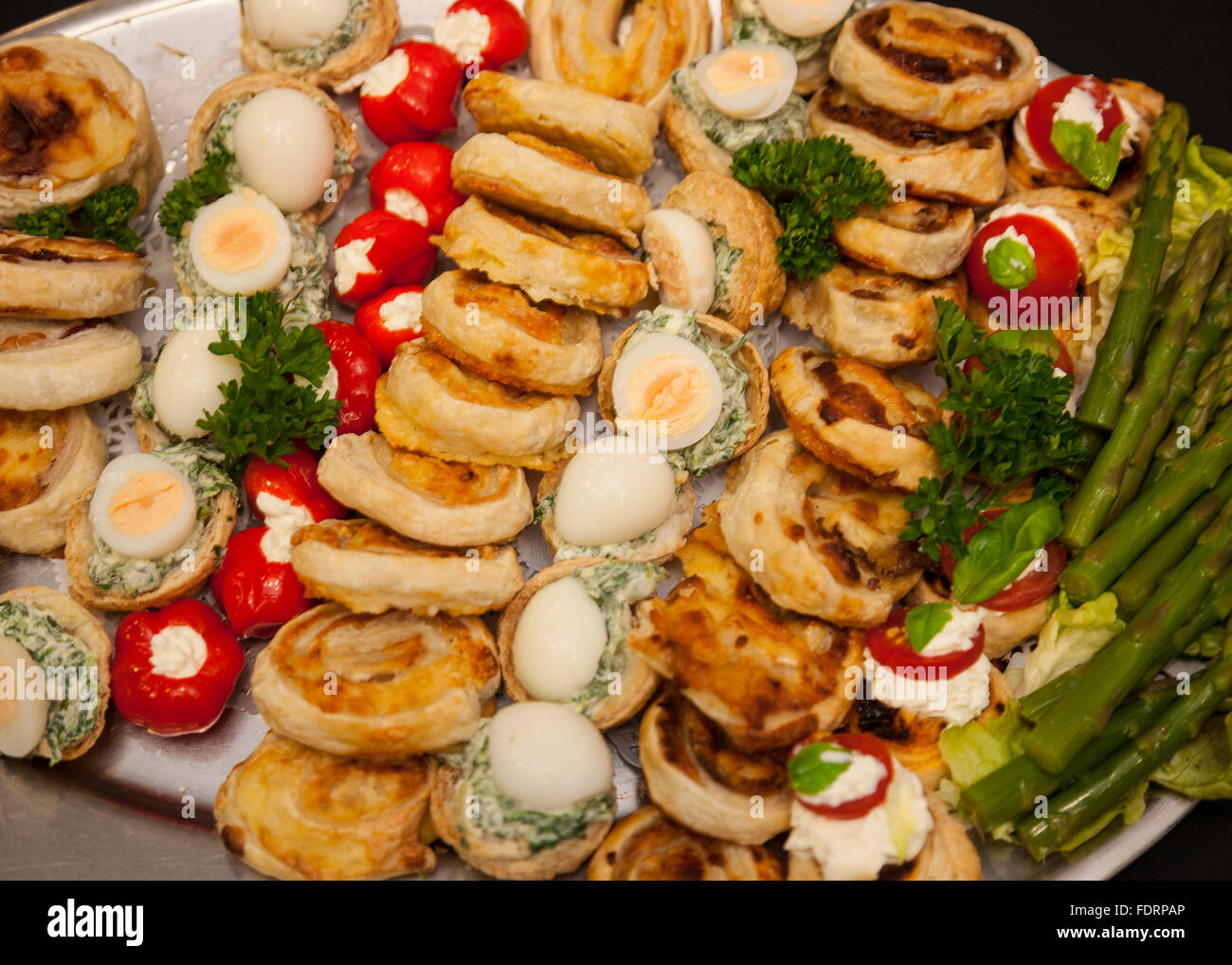Buffet food at a party event Stock Photo - Alamy