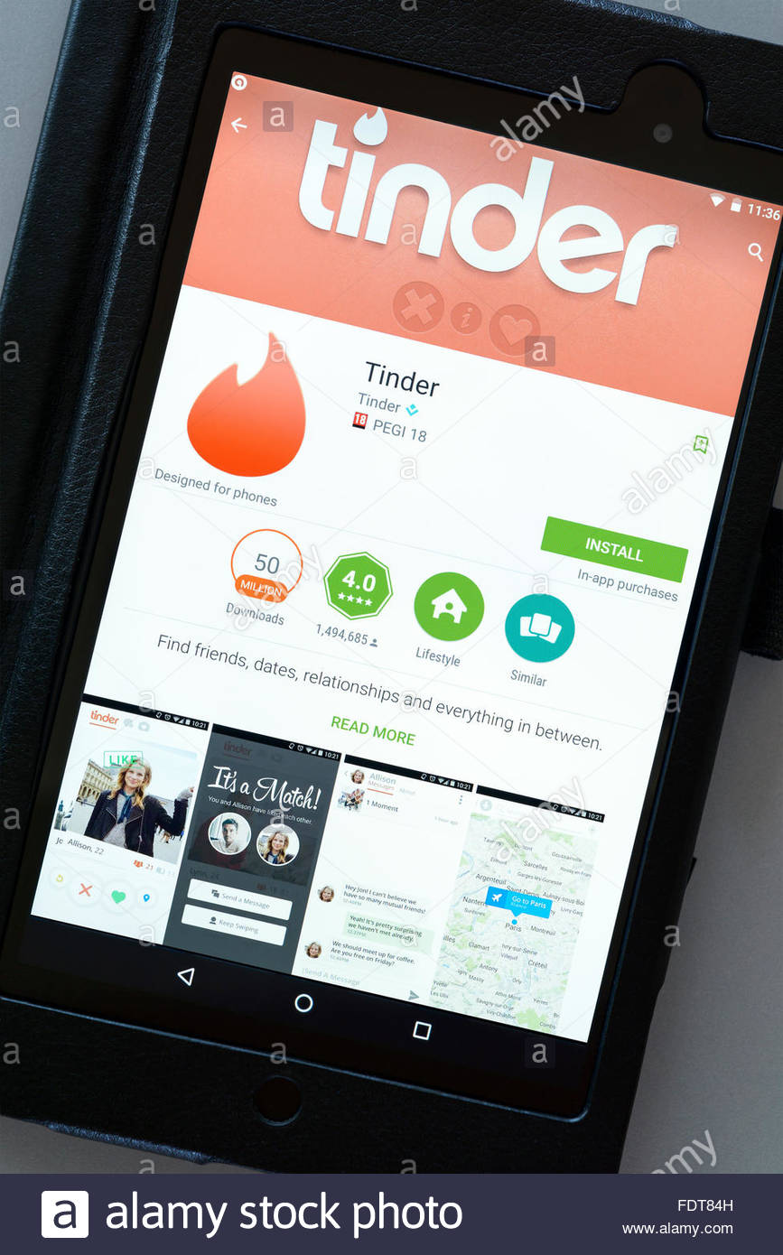 tinder app pc