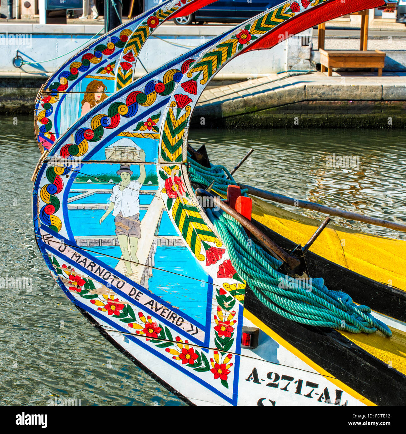 Hand painted gondola hi-res stock photography and images - Alamy