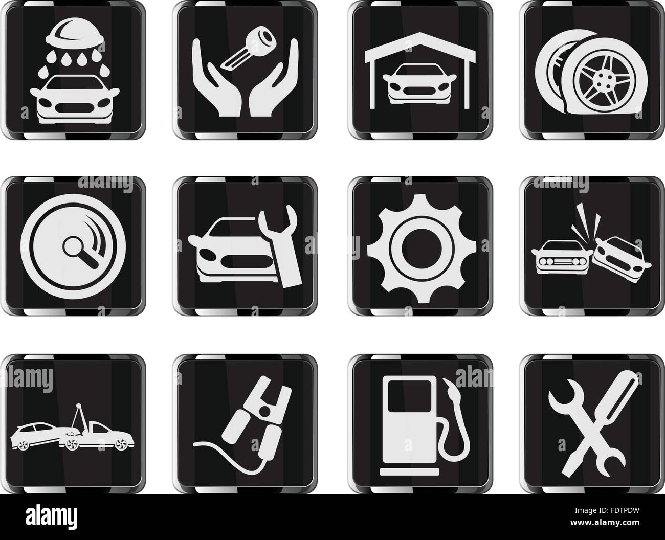 Car wash fire Stock Vector Images - Alamy
