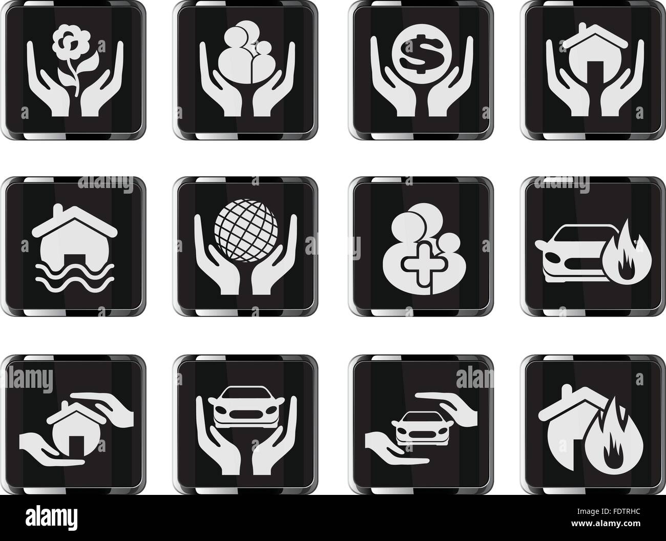 Fire insurance documents Stock Vector Images - Alamy