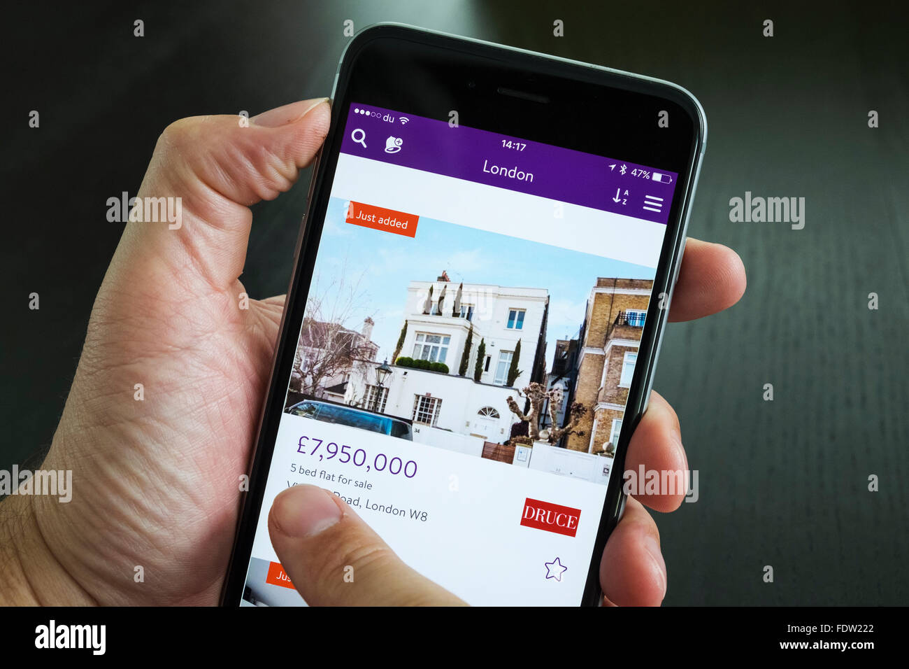 Luxury London home for sale on Zoopla online property search app on