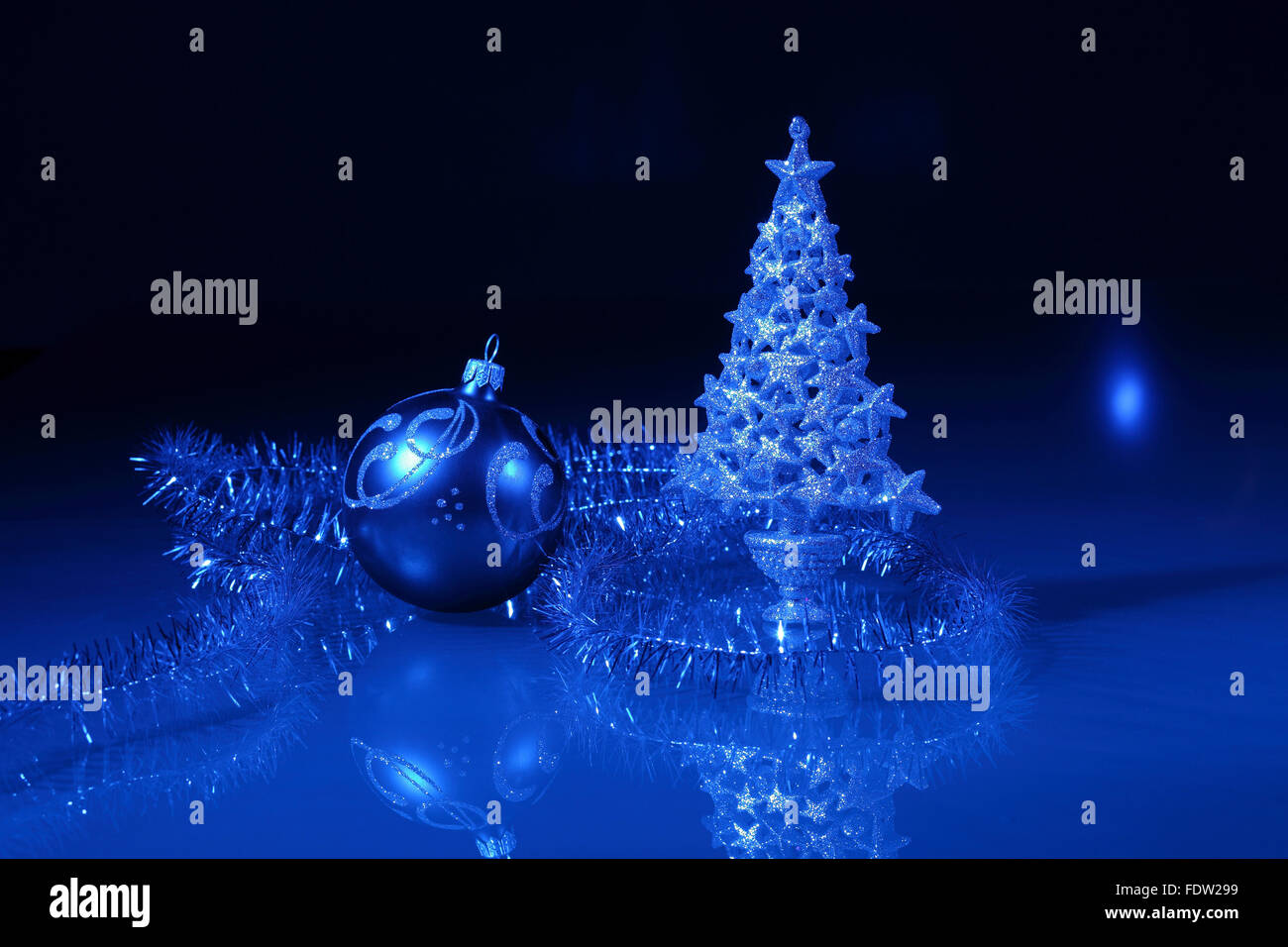 Beautiful christmas decorations for a christmas tree Stock Photo Alamy