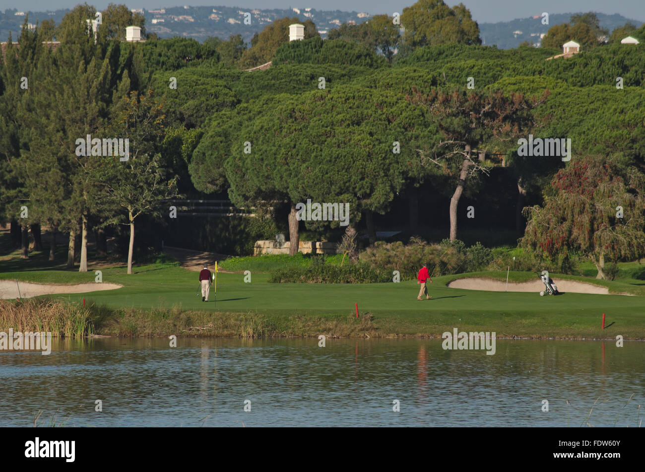 Golf Course in Quinta do Lago, Algarve, Portugal Stock Photo Alamy