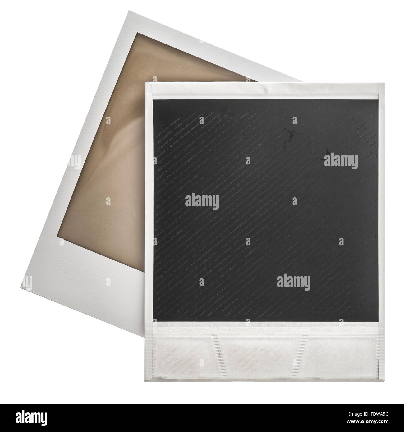 Instant photo frames polaroid isolaten on white background Stock Photo ...