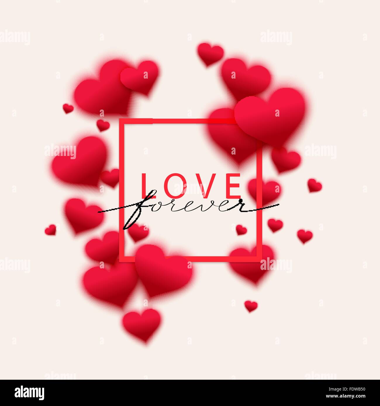 confetti falling from red hearts Stock Vector Image & Art Alamy