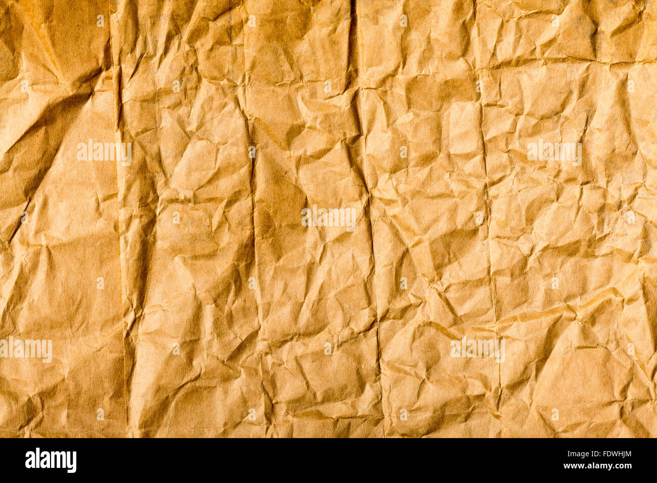 Crumpled brown kraft paper texture Stock Photo by ©stevanovicigor