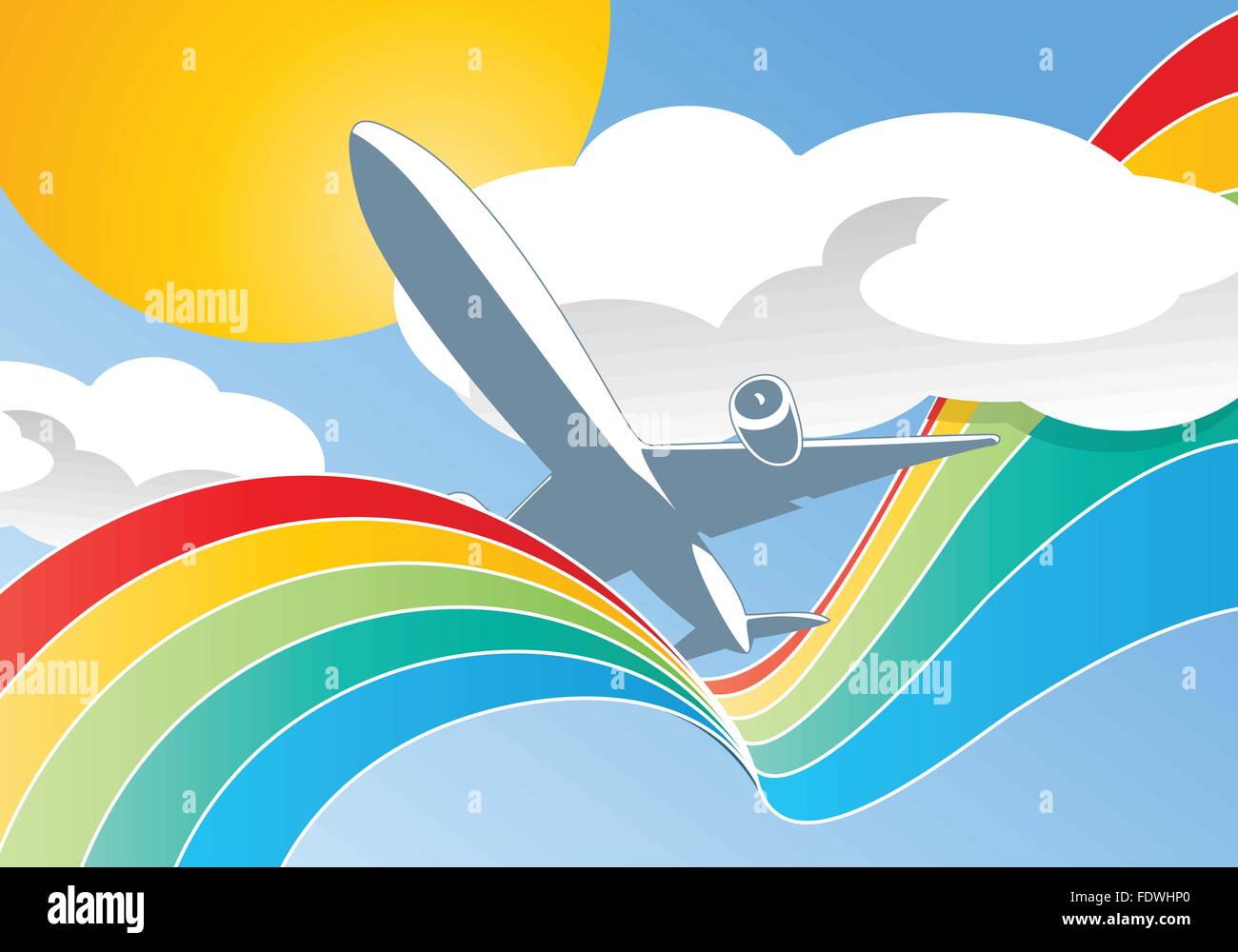 Cloud international jet Stock Vector Images - Alamy