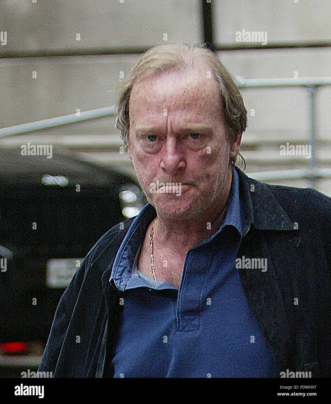 Dennis Waterman out and about London 3 pics (credit image©Jack Ludlam) Stock Photo
