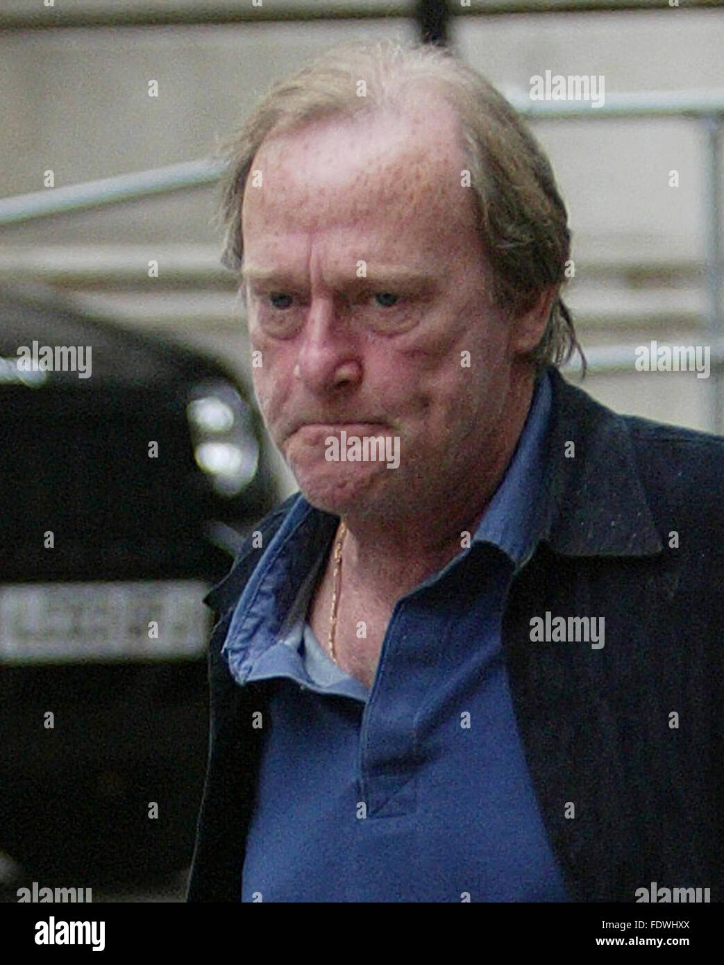 Dennis Waterman out and about London 4 pics (credit image©Jack Ludlam) Stock Photo
