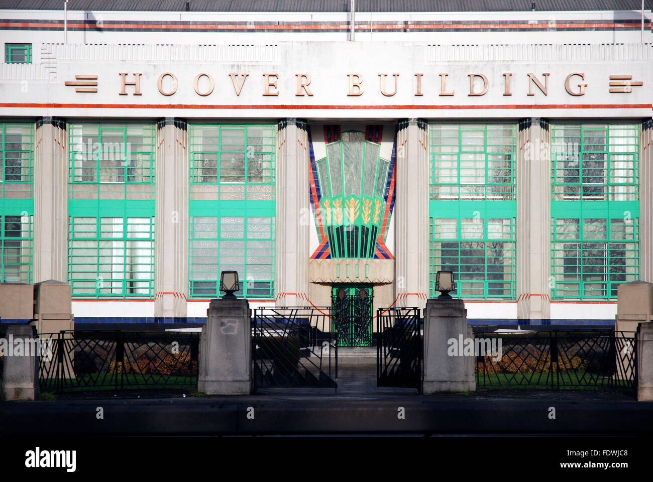 The Hoover Building Stock Photo