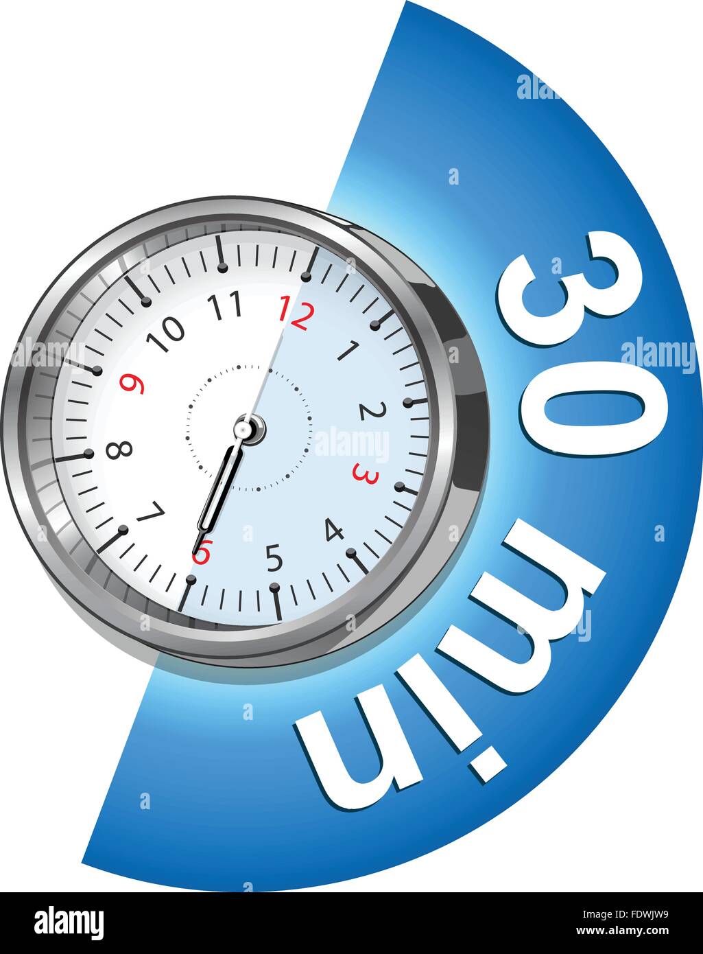 Vector Stopwatch. Classic stopwatch Vector EPS 10 Stock Vector Image ...