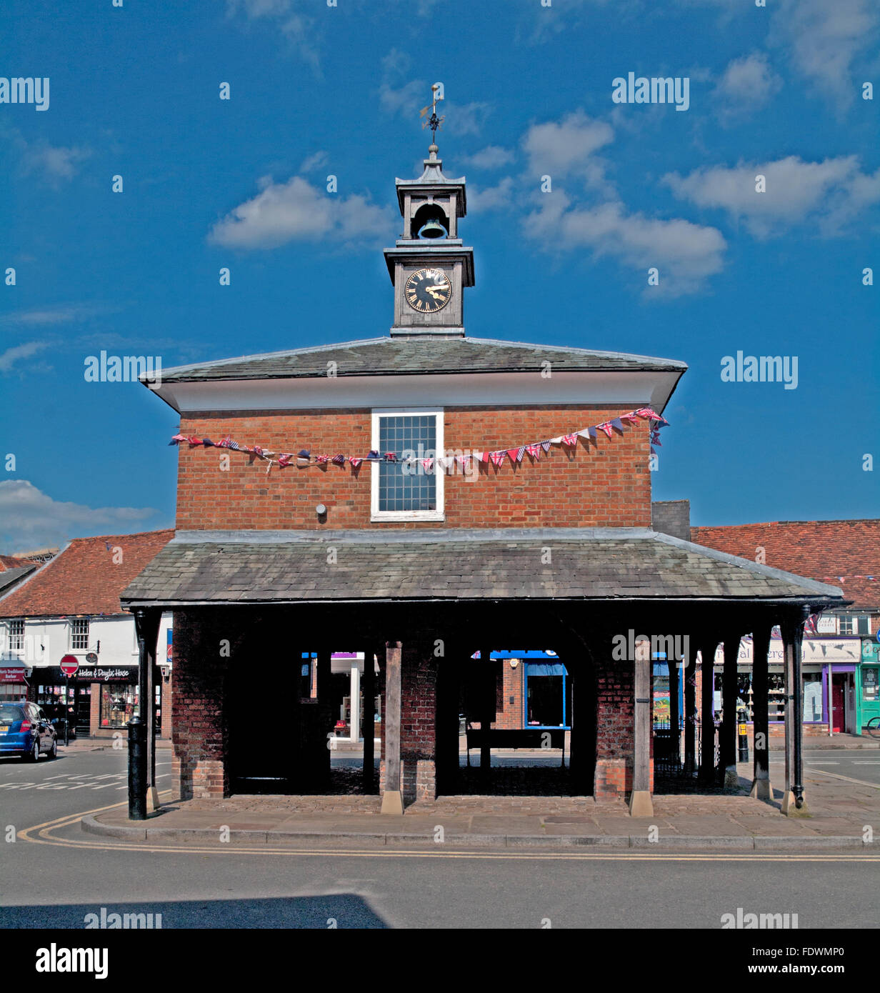 Prince Risborough, Market House, Chiltern Hills, Buckinghamshire Stock