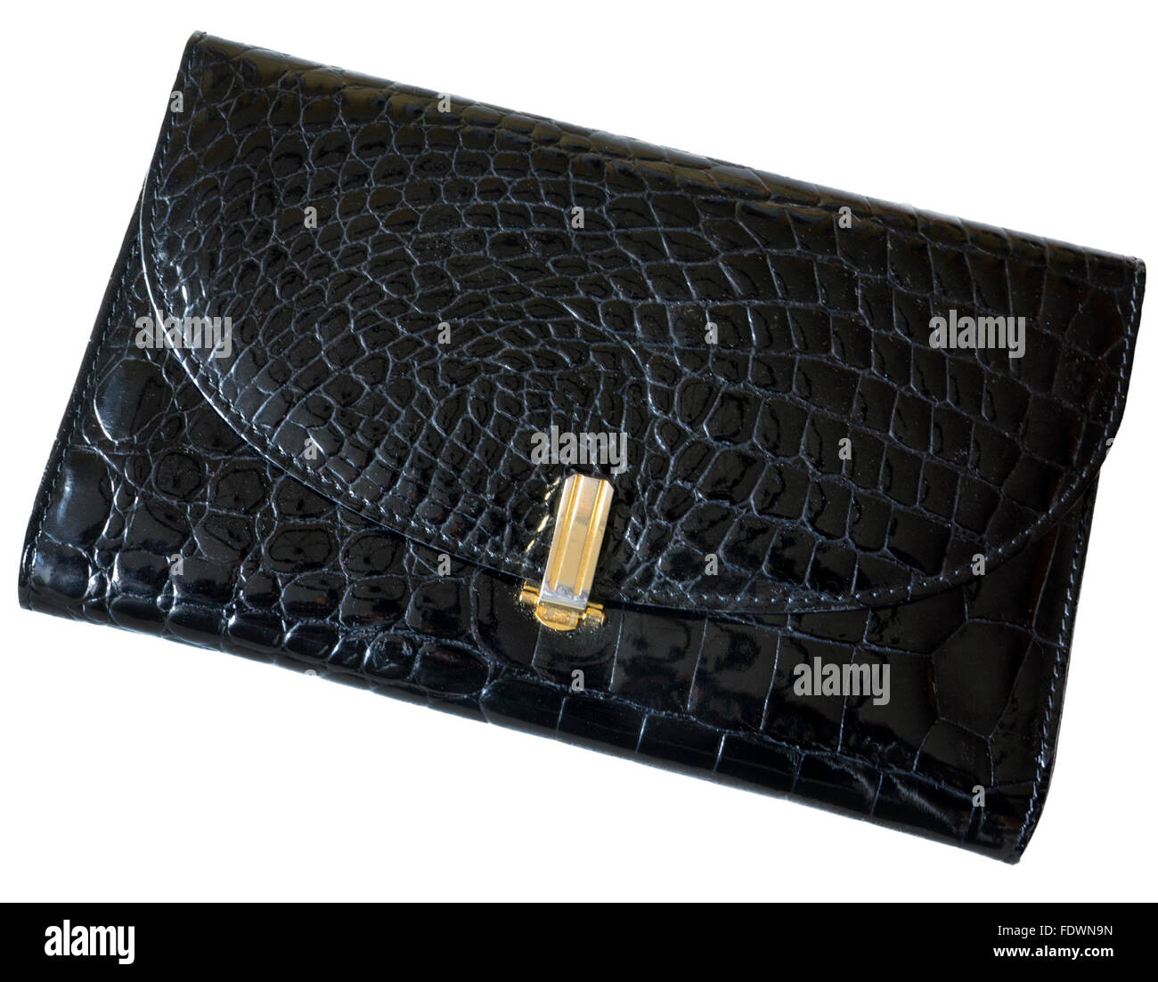 croc clutch bag