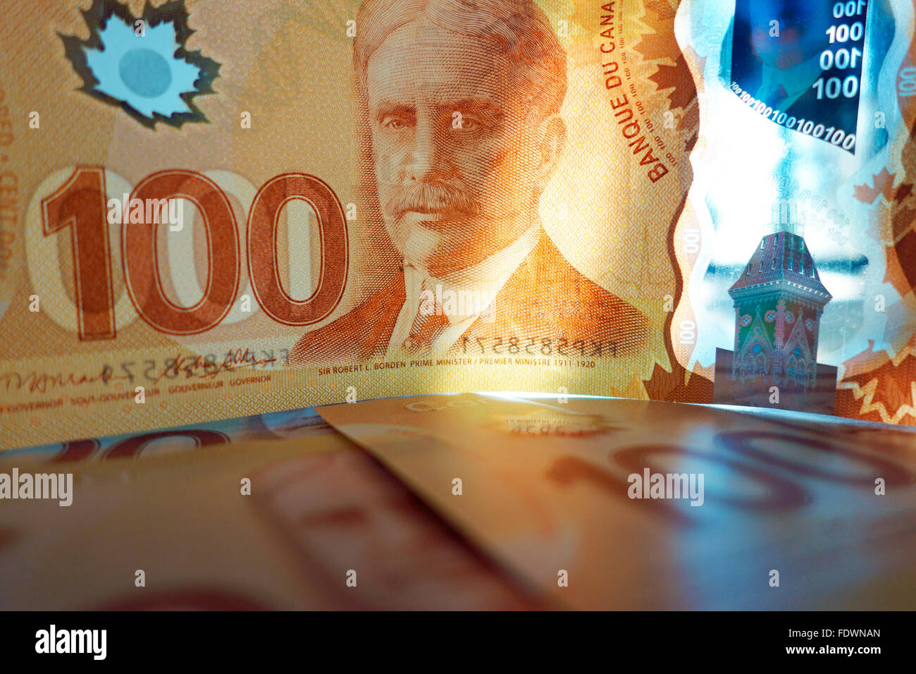 new canadian 100 dollar bill