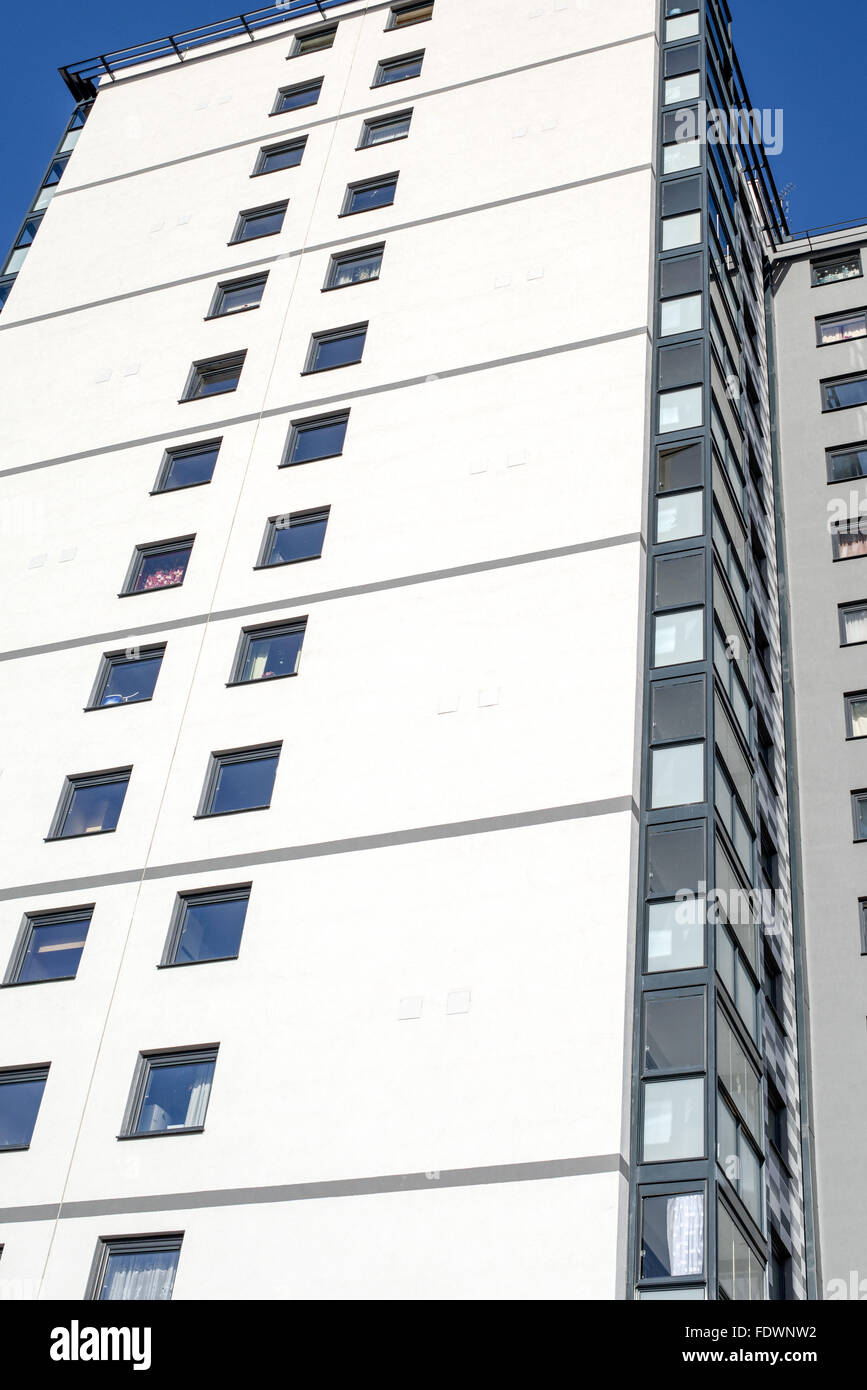 Modern High Rise Flats,Nottingham,UK Stock Photo Alamy