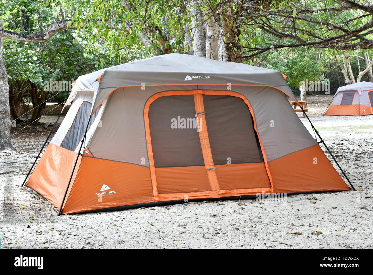 Campground tent hi-res stock photography and images - Alamy