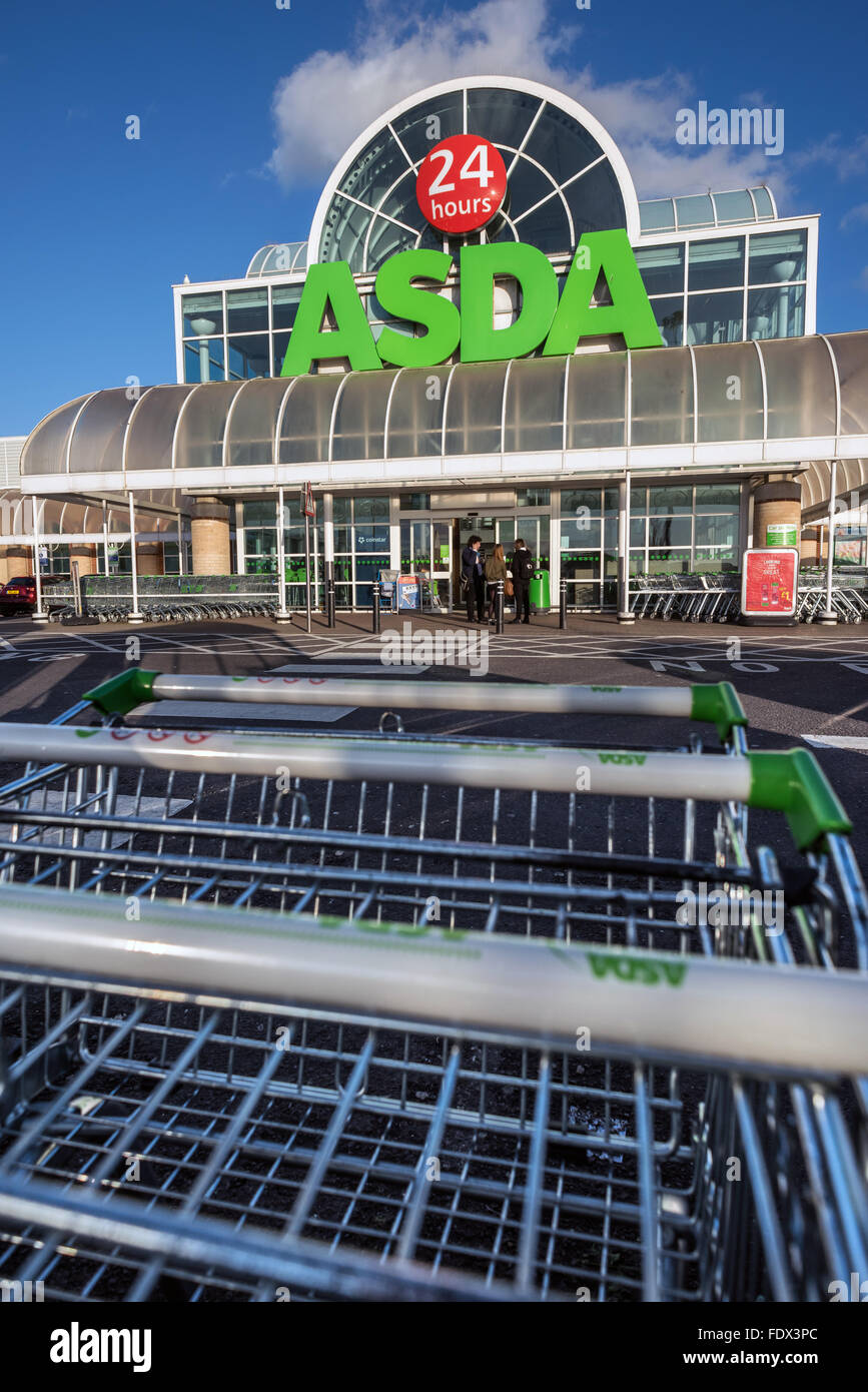 Asda superstore at Hollingbury, Brighton Stock Photo Alamy