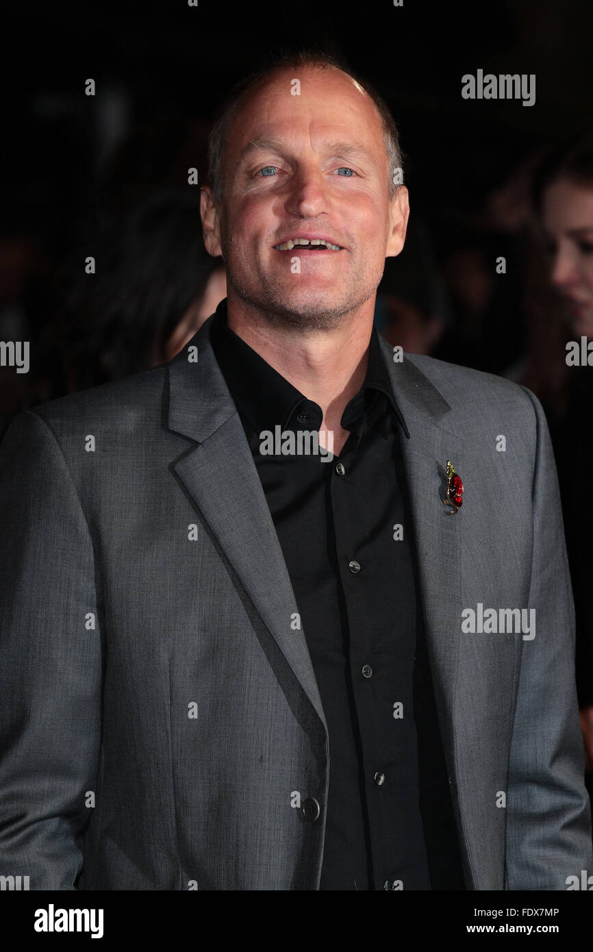 London, UK, 5th Nov 2015 Woody Harrelson attends The Hunger Games