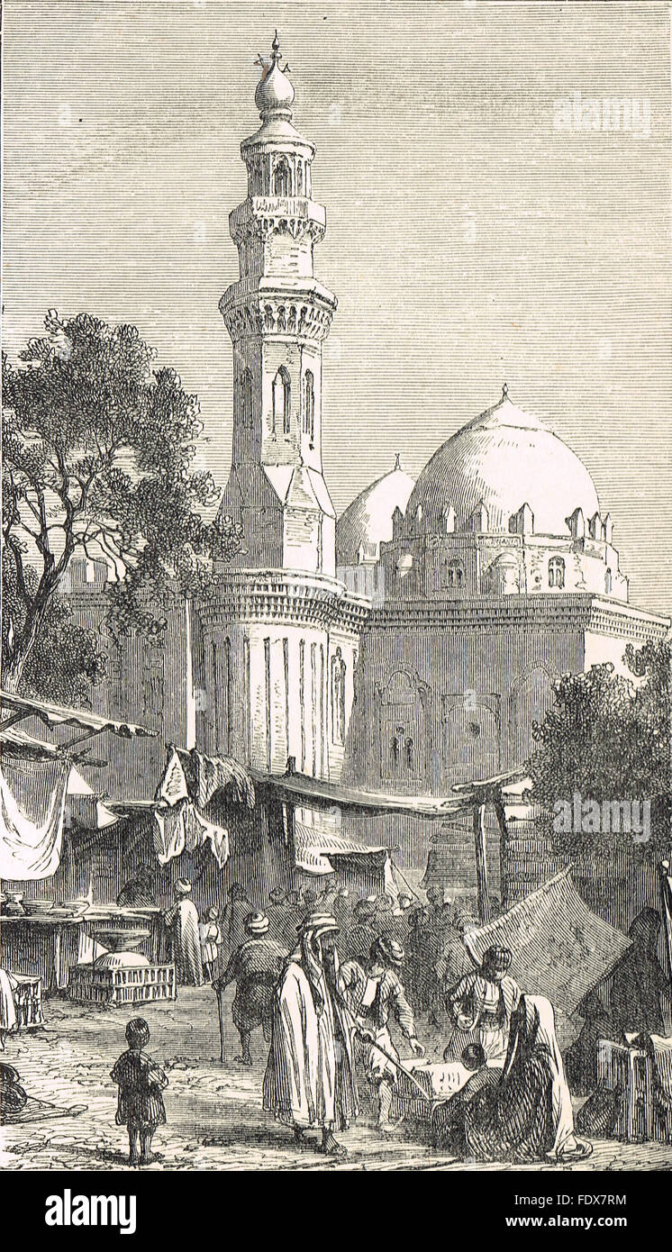 Mosque-Madrassa of Sultan Hassan, Egypt Stock Photo