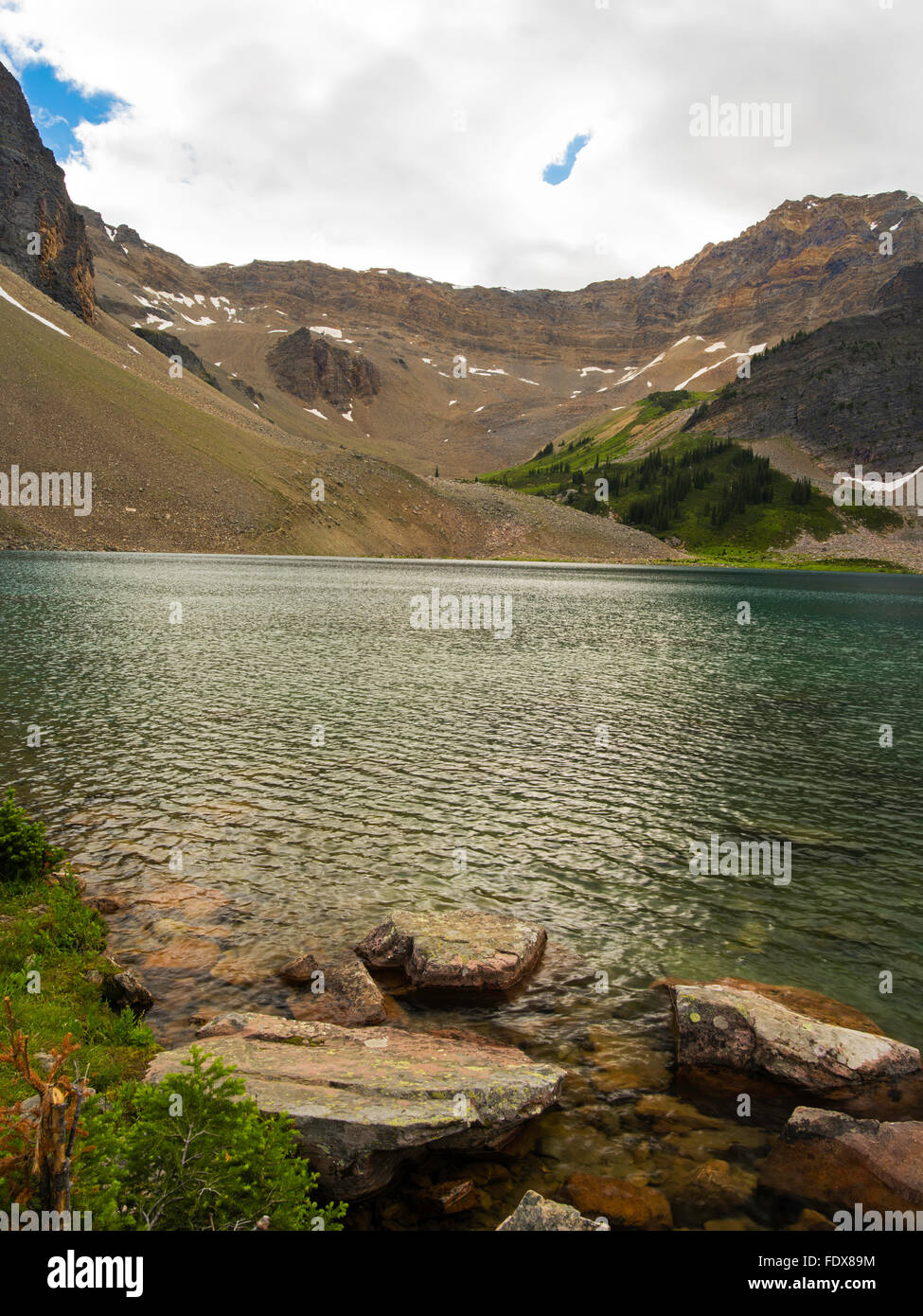 Gorman Lake is a beautiful alpine lake in the heart of the Canadian