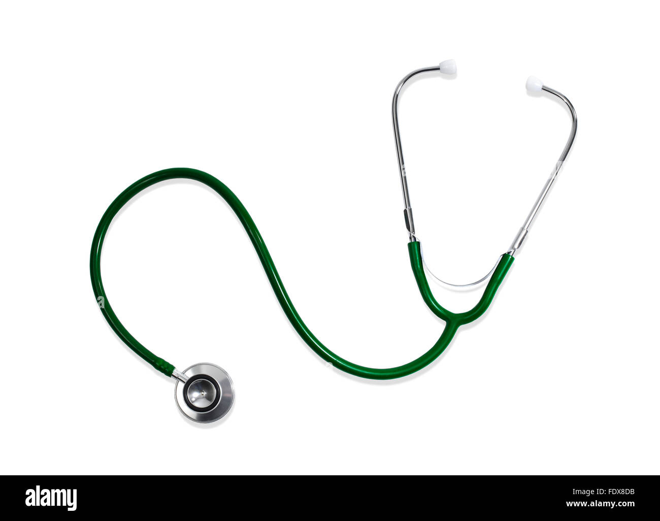 Studio shot of a Medical stethoscope Stock Photo