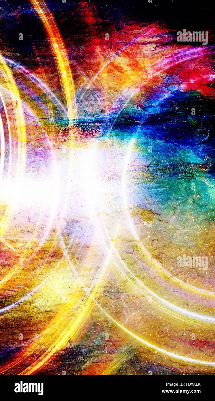 Abstract background and color circle effect, color background Stock ...