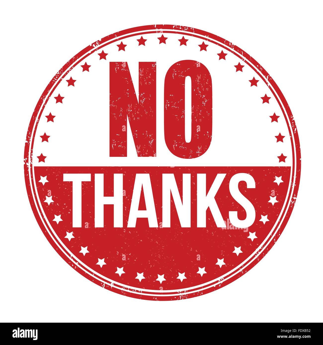 No Thanks Stamp. No Thanks Round Vintage Grunge Sign. No Thanks Royalty  Free SVG, Cliparts, Vectors, and Stock Illustration. Image 139844670.