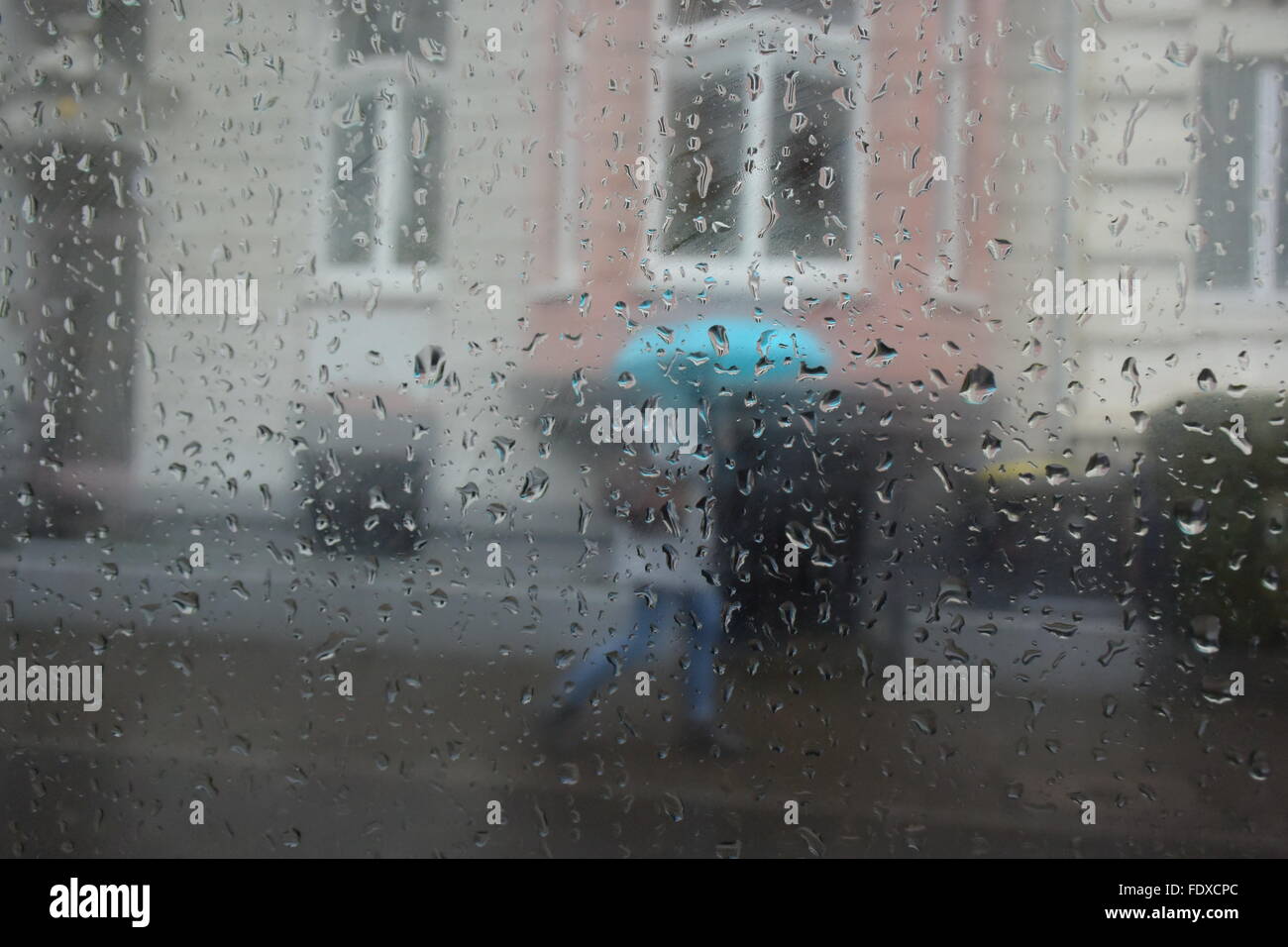rainy weather, Bonn, Germany Stock Photo Alamy