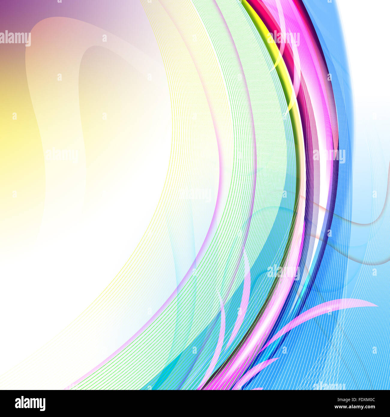 Colourful abstract illustration background with different elements ...