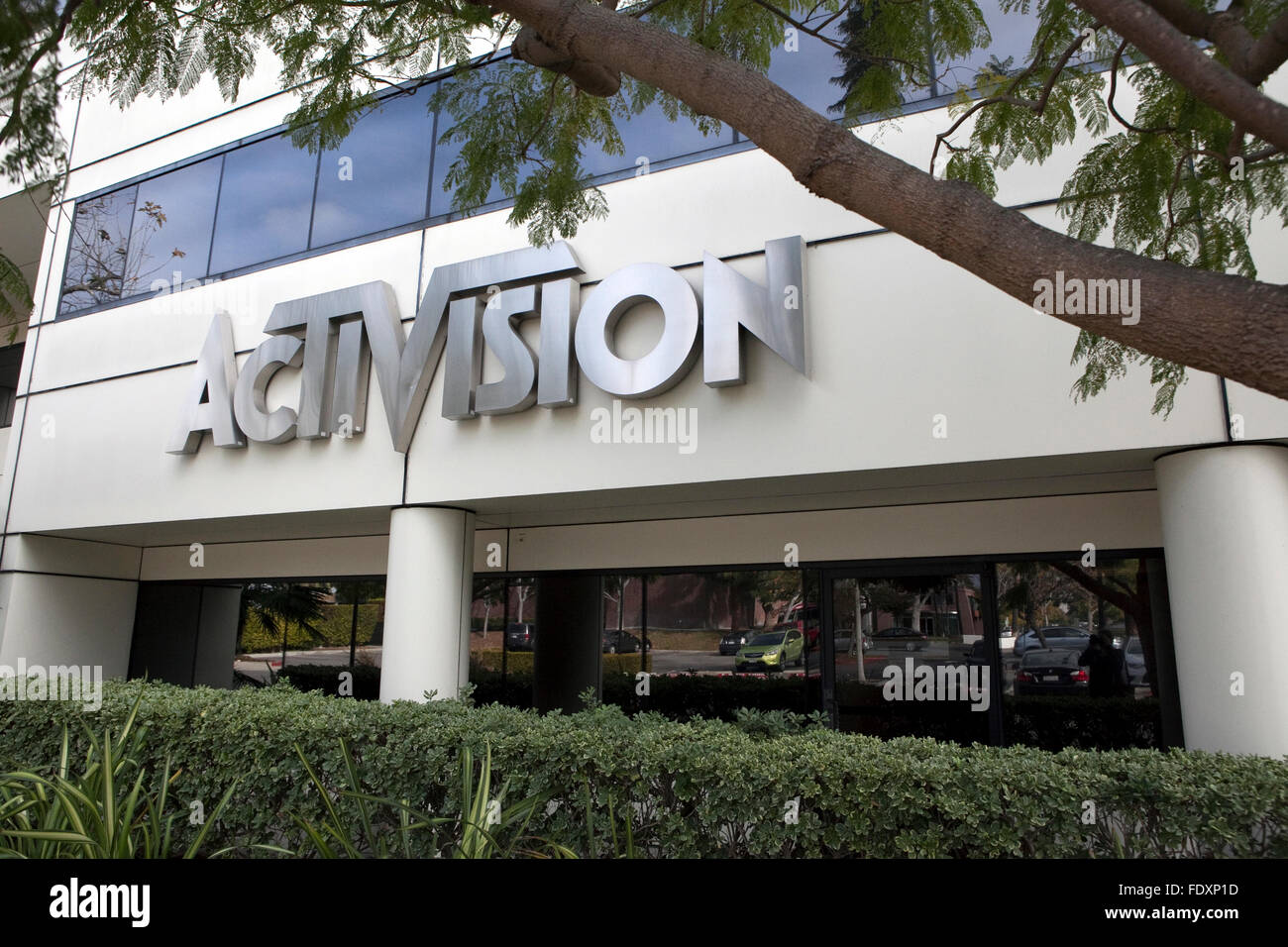 A view of Activision Blizzard's headquarters in Santa Monica, California Stock Photo Alamy