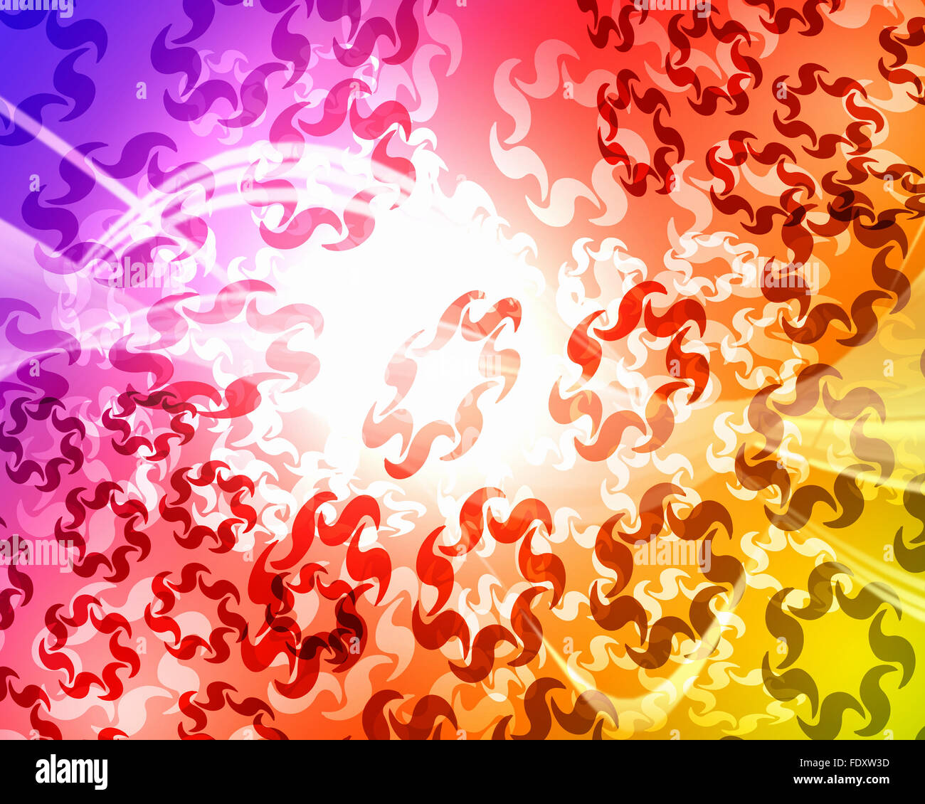 Abstract bright colourful background with spots of light Stock Photo ...