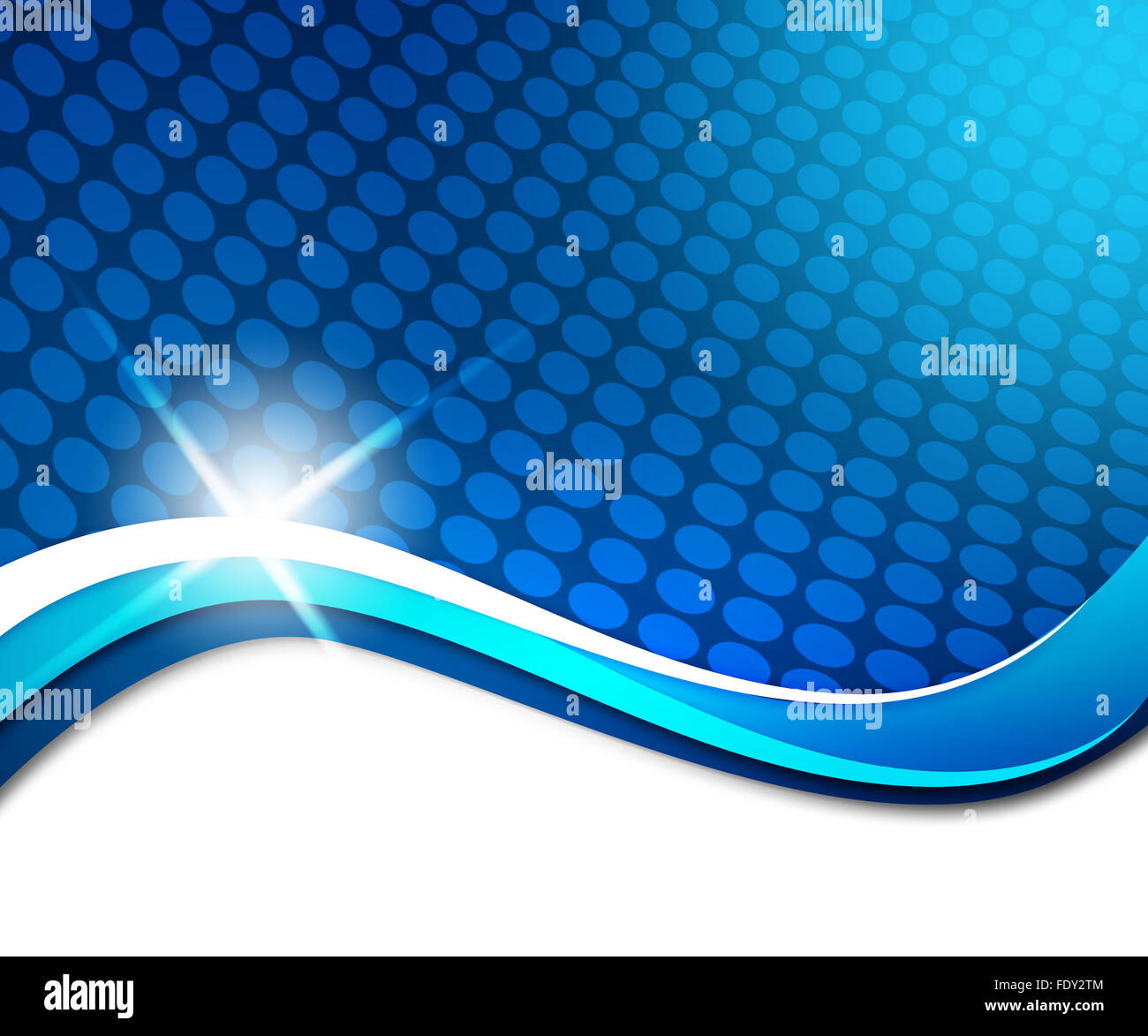 Abstract blue background with smooth lines and waves Stock Photo - Alamy