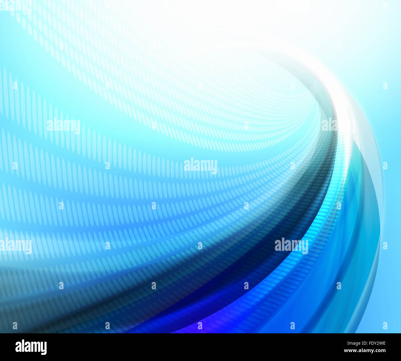Abstract blue background with smooth lines and waves Stock Photo - Alamy